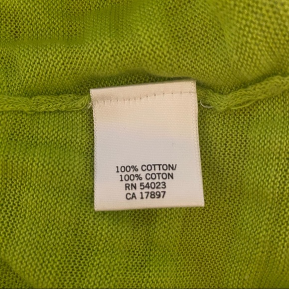 Banana Republic Lime Green Top - Picture 5 of 5